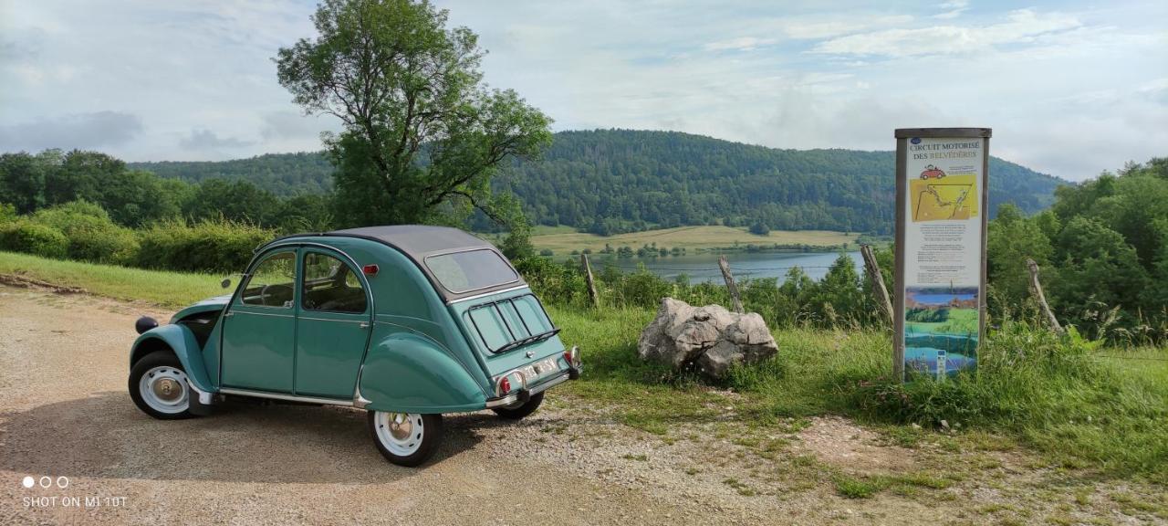 Le Jura En Toutes Saisons Piscine, Spa, Location Vtt, Balades 2Cv, Climatisation Bonlieu Buitenkant foto