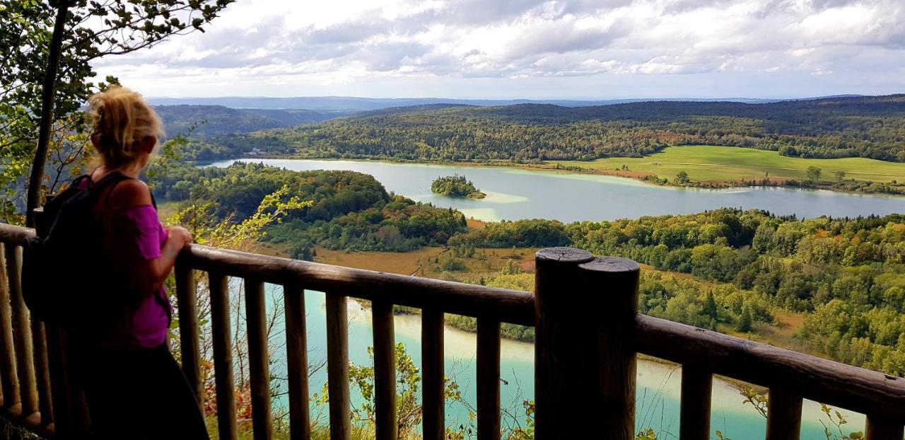 Le Jura En Toutes Saisons Piscine, Spa, Location Vtt, Balades 2Cv, Climatisation Bonlieu Buitenkant foto